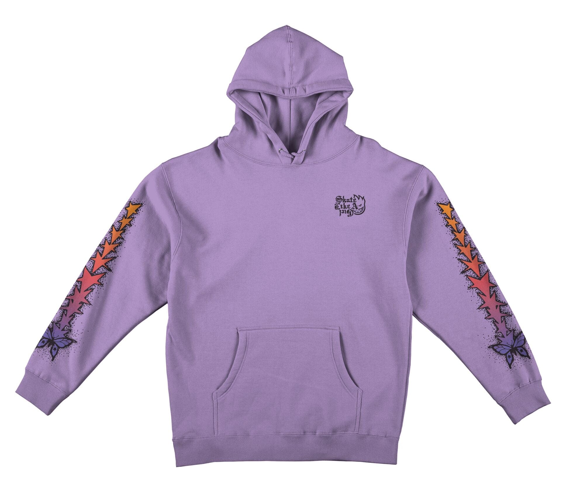 Spitfire Skate Like A Girl Hoodie - Plum – Holistic Skateshop