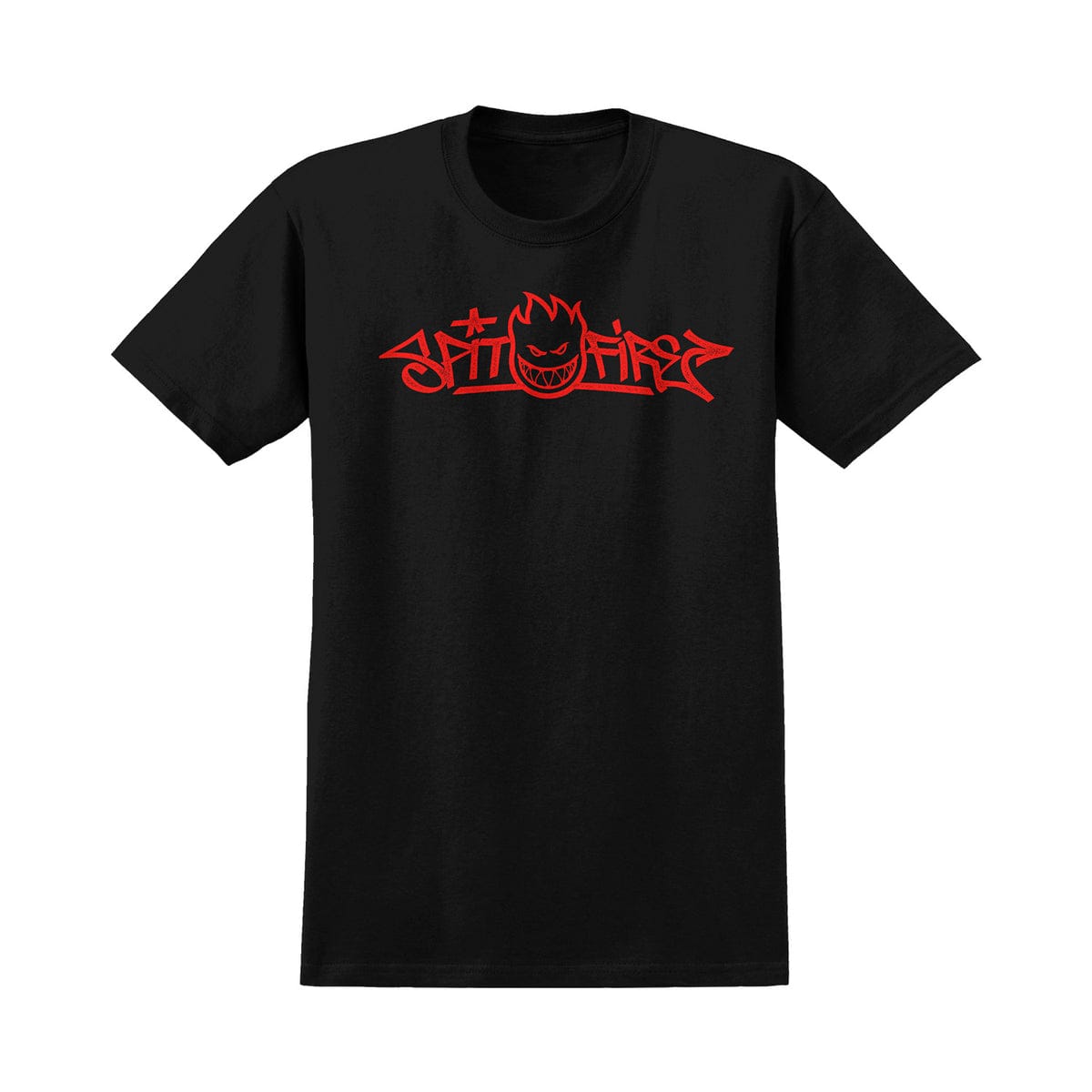 SPITFIRE T-SHIRT Spitfire Vinz Tee - Black