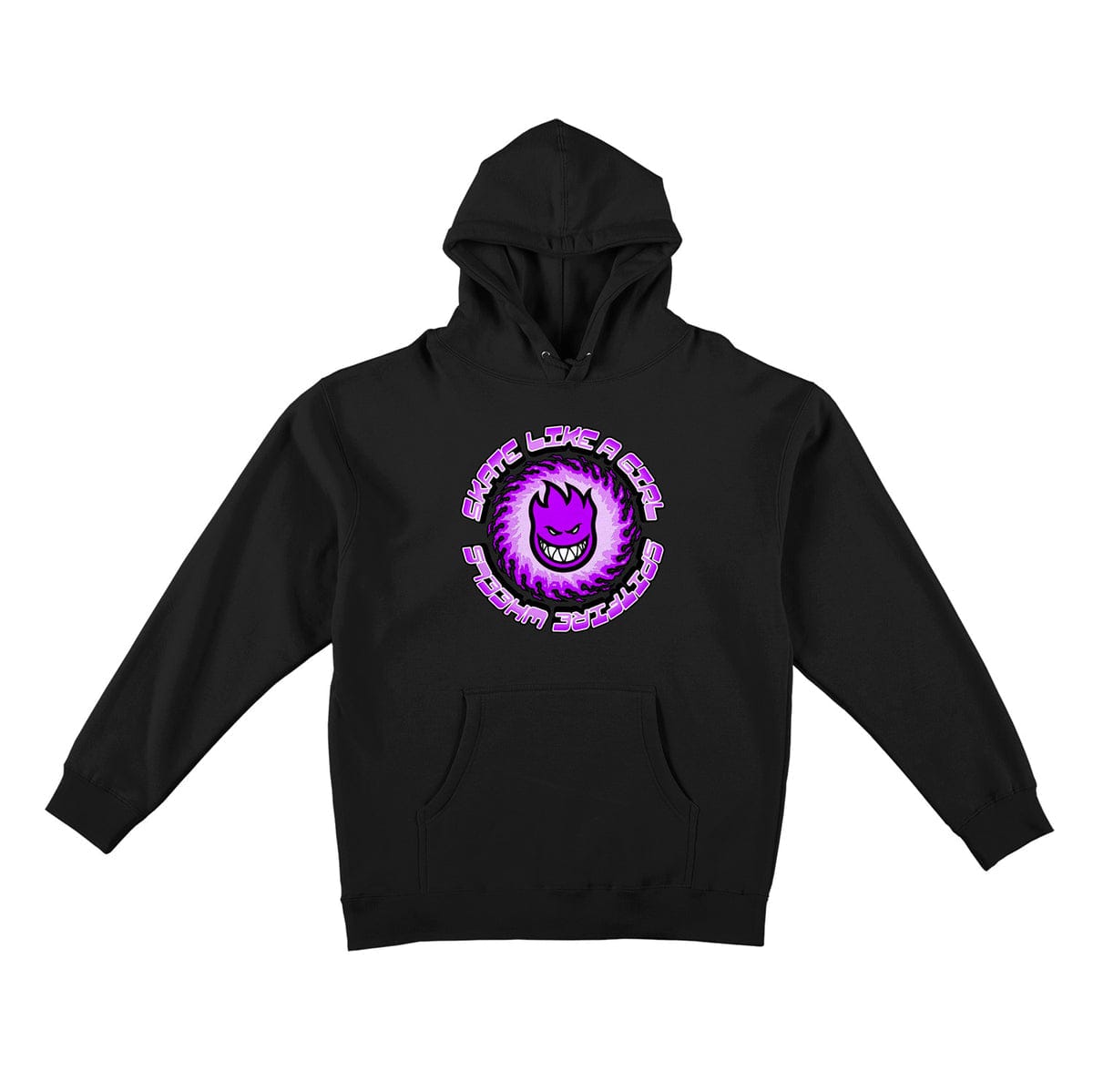 SPITFIRE HOODIE Spitfire x Skate Like A Girl 25 Years Classic Hoodie - Black