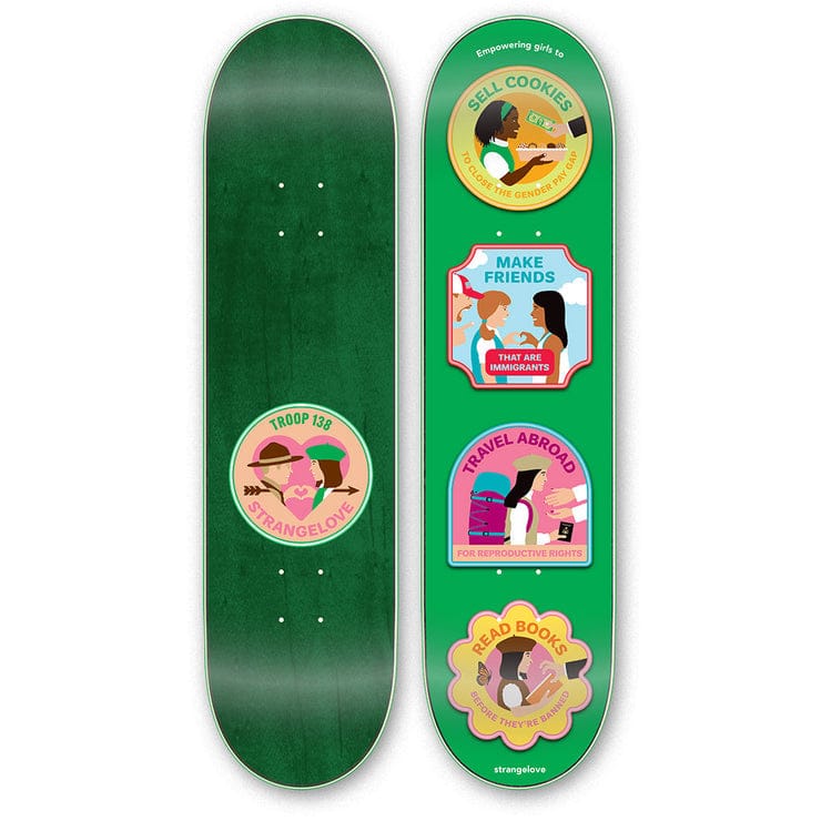 STRANGELOVE DECK 8.12 Strangelove Winston Tseng Empowering Girls Deck - 8.12