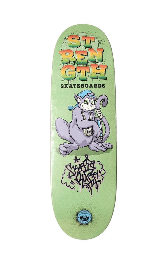 Strength Skateboards DECK Stength Skateboards Skate Ruff Cat Deck