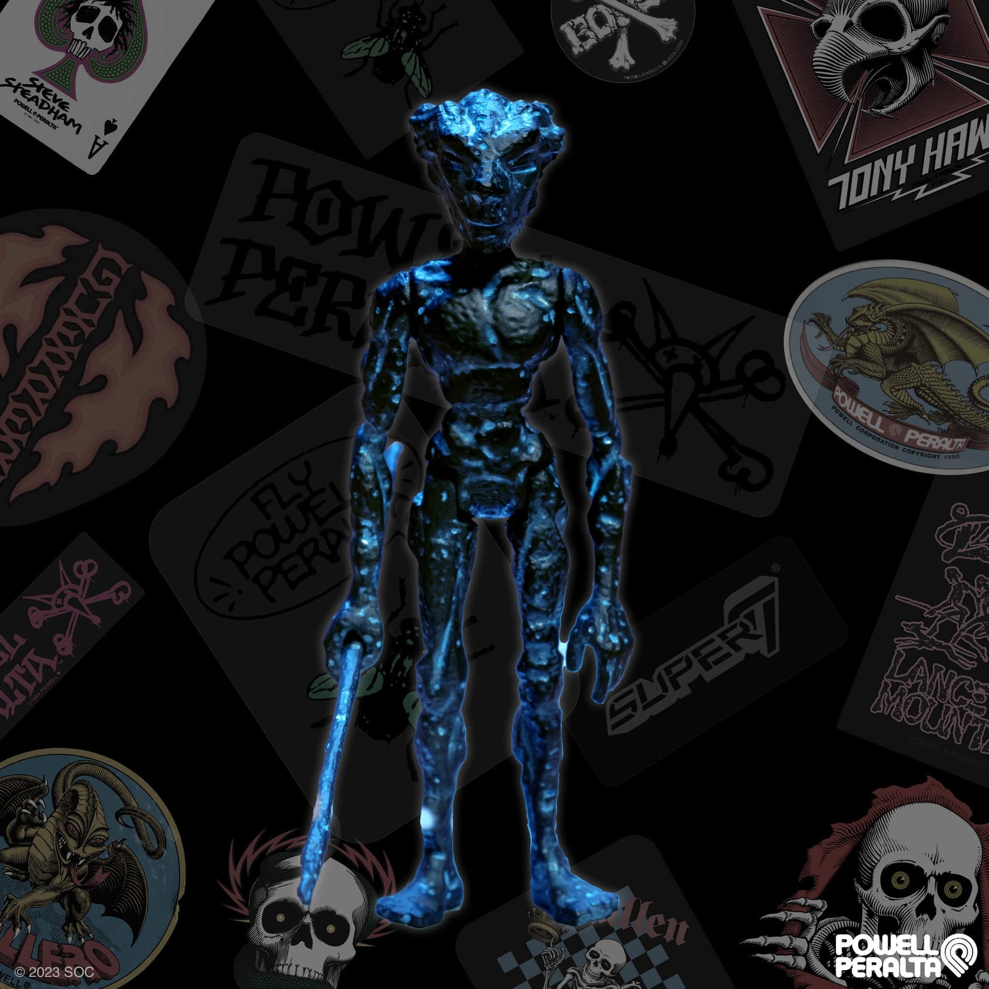 SUPER 7 VINYL TOY Super 7 Powell Peralta Reaction Figure - Lance Mountain