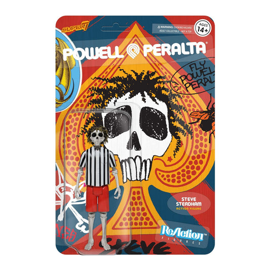 SUPER 7 VINYL TOY Super 7 Powell Peralta Reaction Figure - Steve Steadham