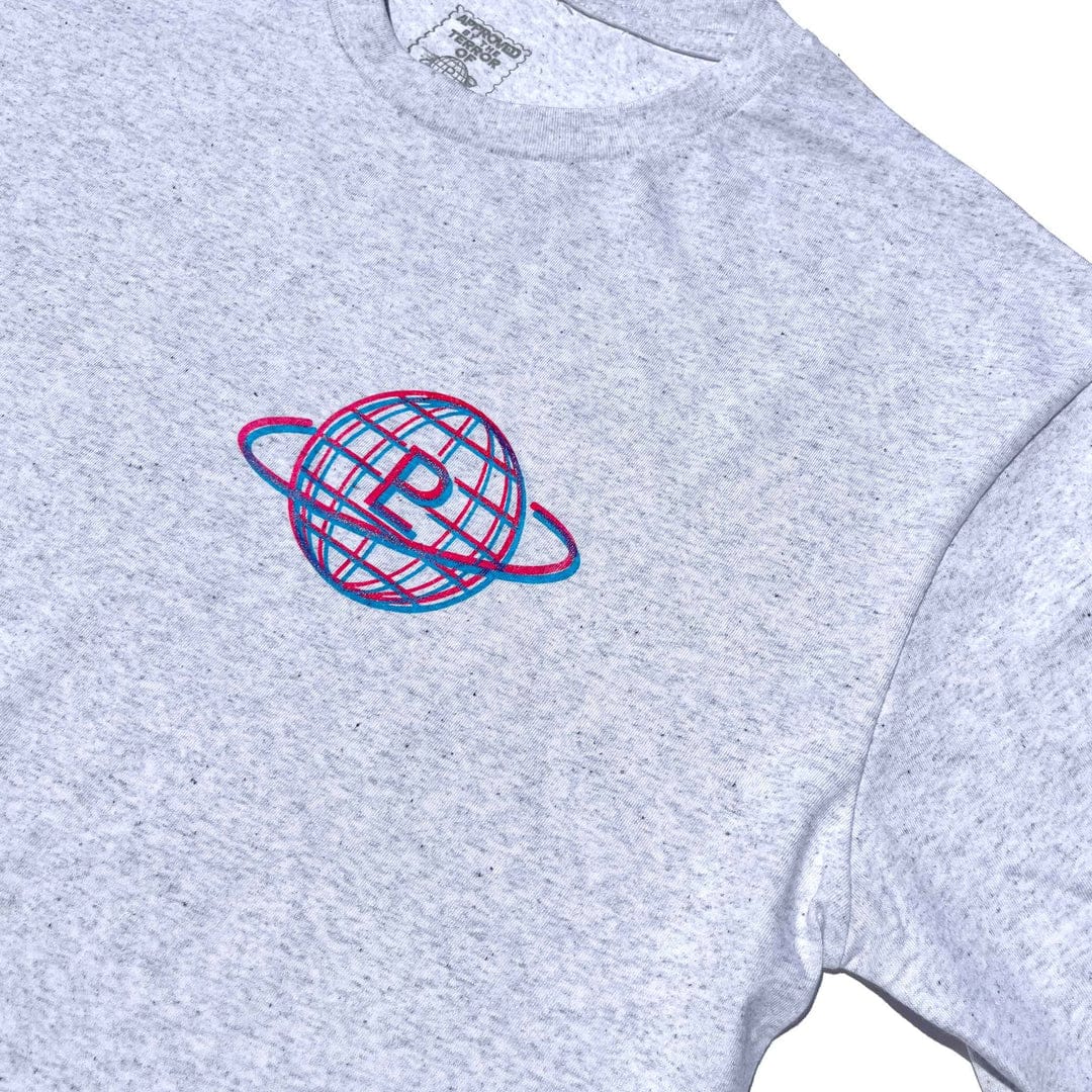 TERROR OF PLANET X T-SHIRT Terror Of Planet X 3D Logo Tee - Ash