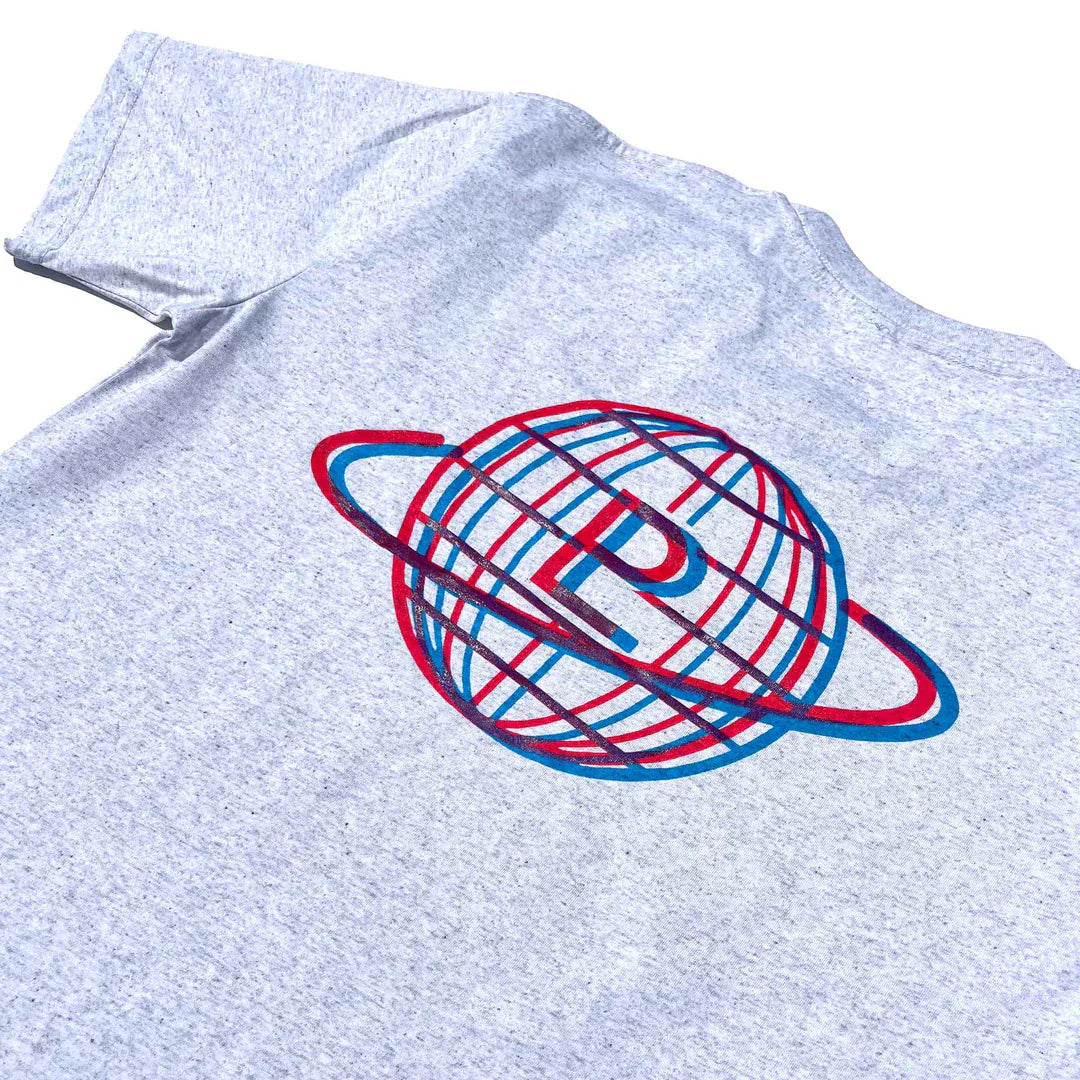 TERROR OF PLANET X T-SHIRT Terror Of Planet X 3D Logo Tee - Ash