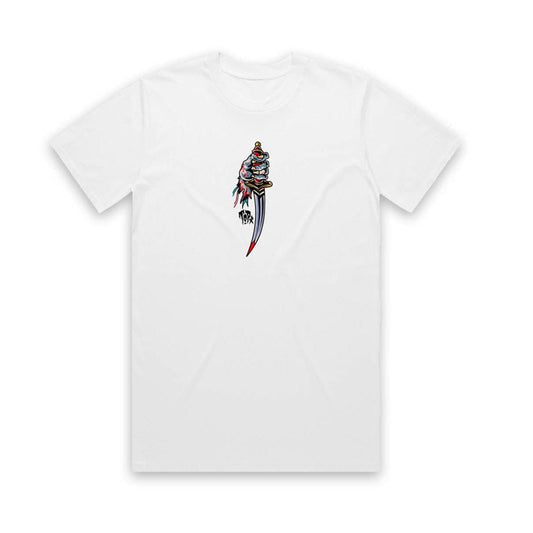TERROR OF PLANET X T-SHIRT Terror Of Planet X Dagger Tee - White