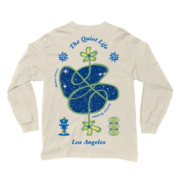 THE QUIET LIFE LONGSLEEVE TEE The Quiet Life Ancient Wisdoms L/S Tee - Cream