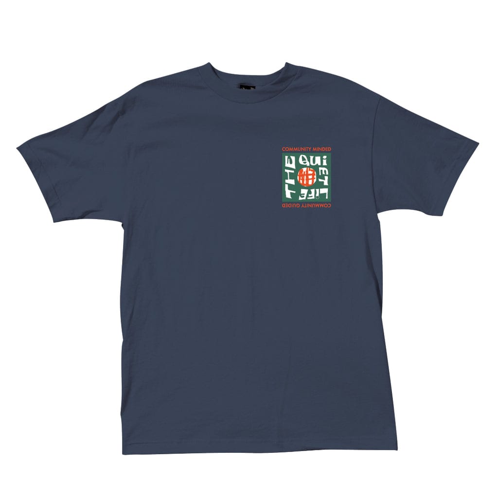 THE QUIET LIFE T-SHIRT The Quiet Life Community Minded Tee - Navy