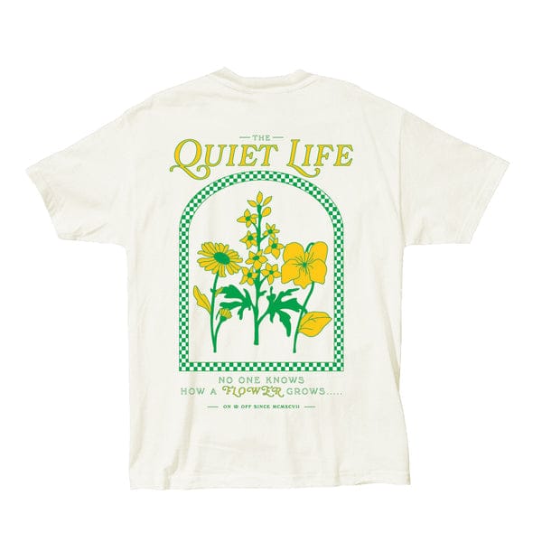 THE QUIET LIFE T-SHIRT The Quiet Life Eliza Flowers Tee - Cream
