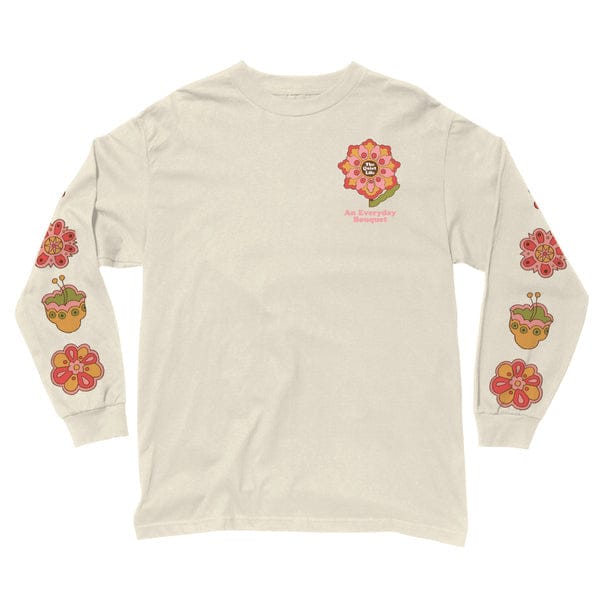 THE QUIET LIFE LONGSLEEVE TEE XL The Quiet Life Everyday Bouquet L/S Tee - Cream