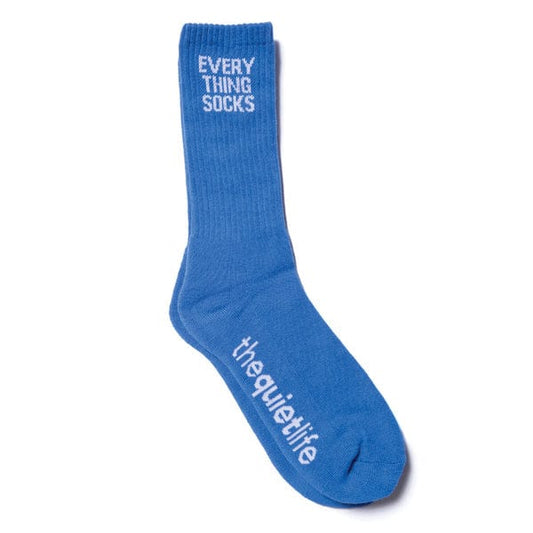 THE QUIET LIFE SOCKS The Quiet Life Everything Socks - Blue
