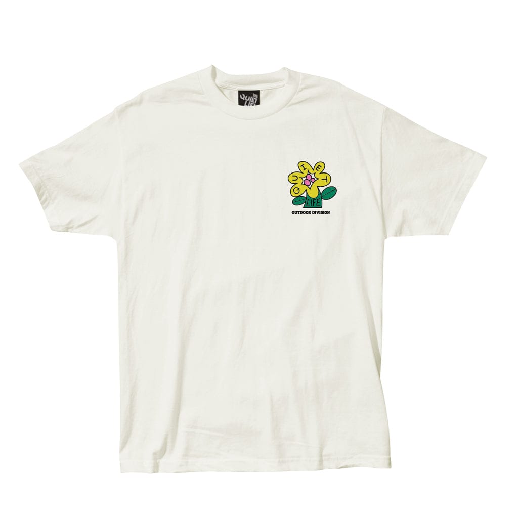 THE QUIET LIFE T-SHIRT The Quiet Life Mutual Flourishing Tee - Cream
