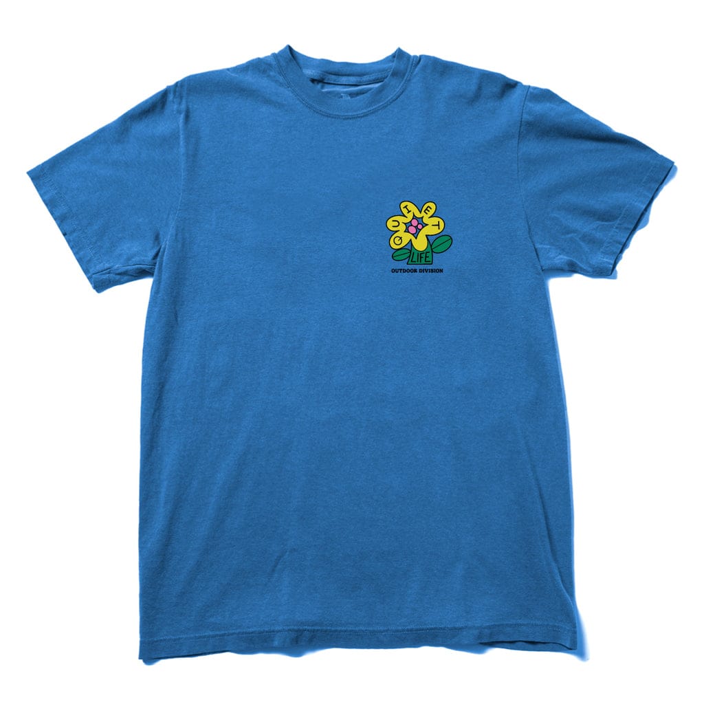 THE QUIET LIFE T-SHIRT The Quiet Life Mutual Flourishing Tee - Royal