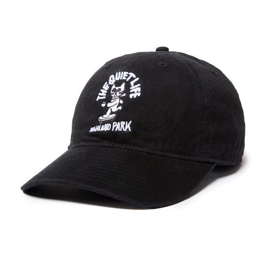 THE QUIET LIFE HAT The Quiet Life Skating Cat Dad Hat - Black
