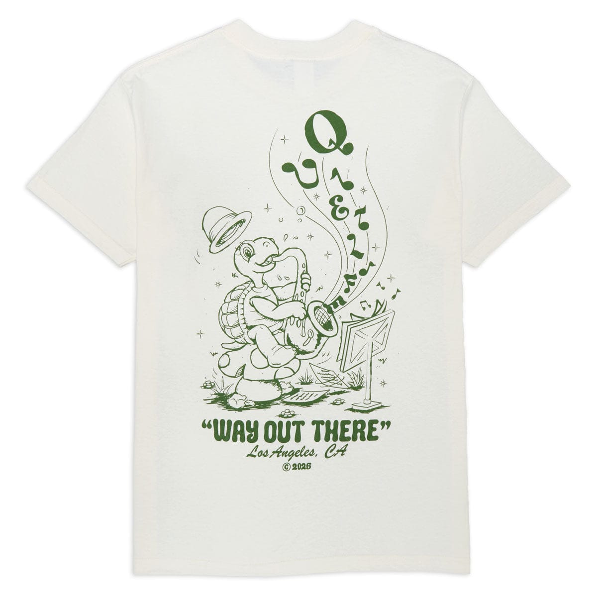 THE QUIET LIFE T-SHIRT The Quiet Life Turtle Music Tee - Tan