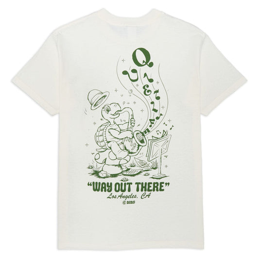 THE QUIET LIFE T-SHIRT The Quiet Life Turtle Music Tee - Tan
