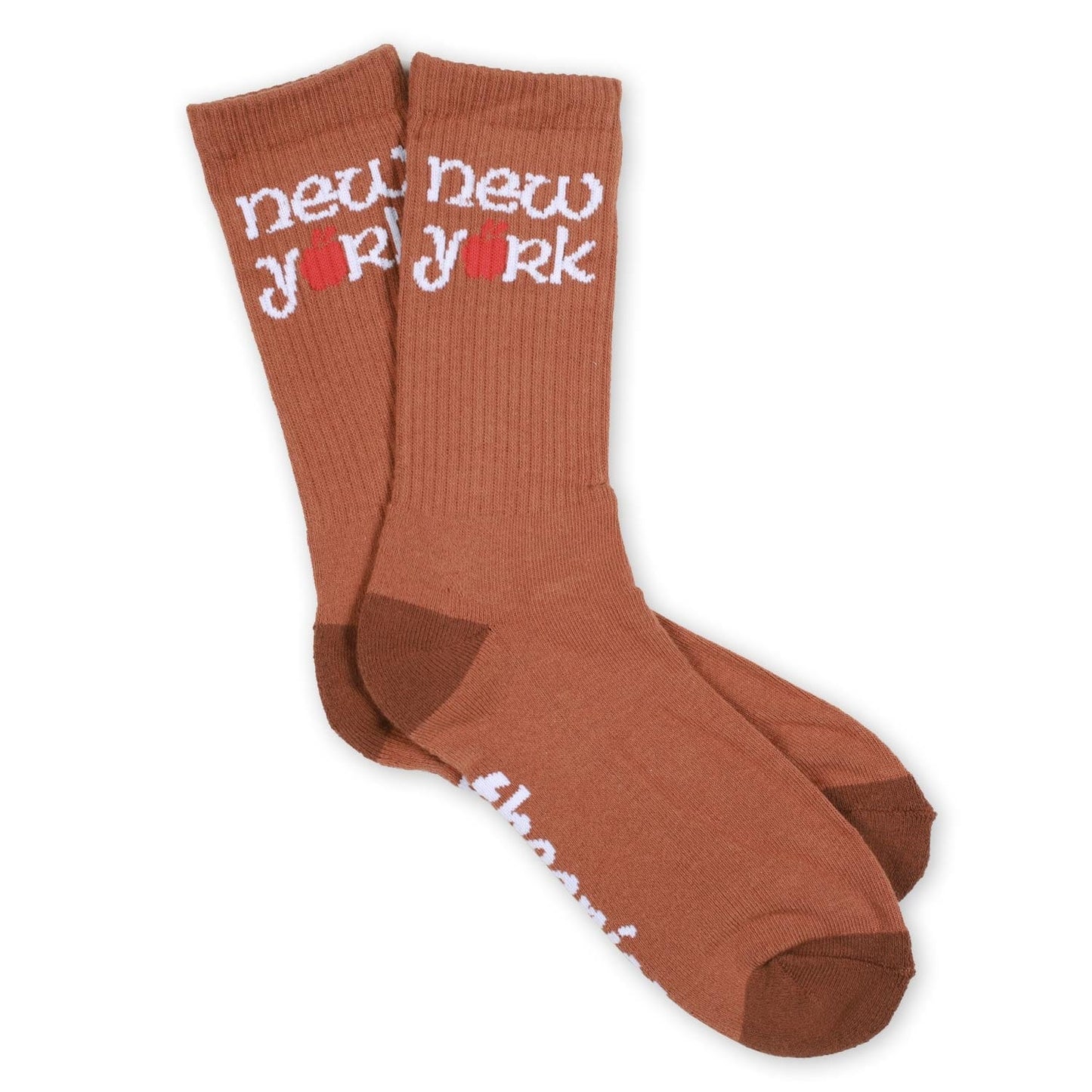 THEORIES OF ATLANTIS SOCKS Theories Big Apple Socks - Cinnamon