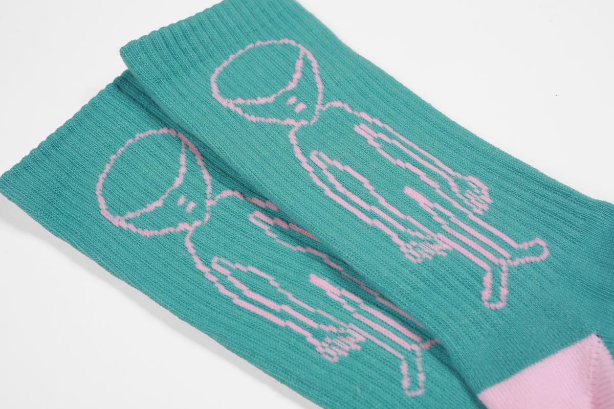 THEORIES OF ATLANTIS SOCKS Theories Classification Socks - Jade