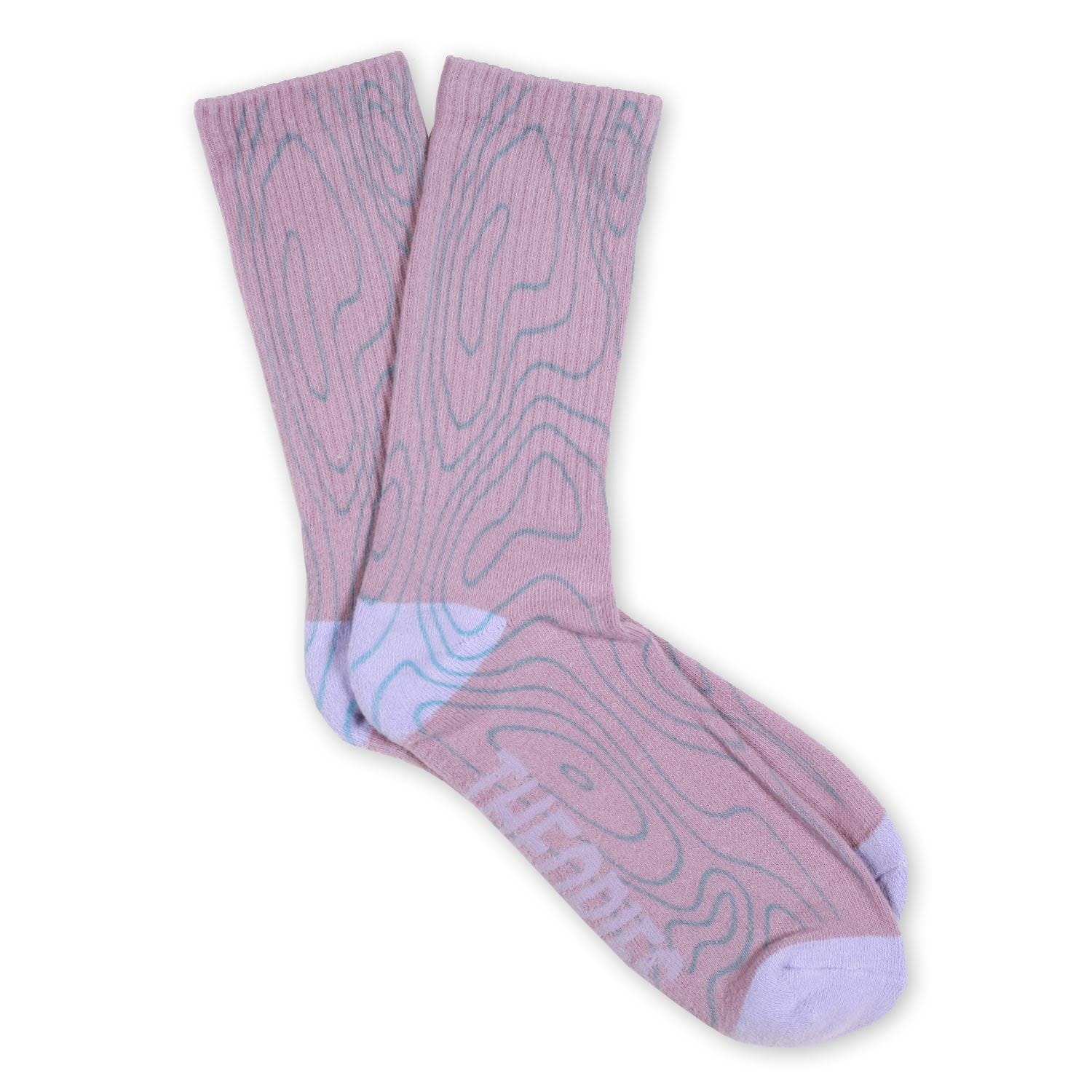 THEORIES OF ATLANTIS SOCKS Theories Contour Socks - Lavender