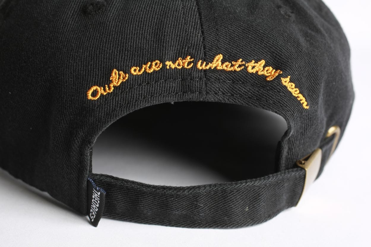 THEORIES OF ATLANTIS HAT Theories Not What they Seem Strapback Hat - Black