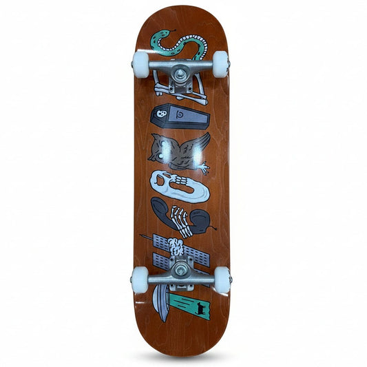 THEORIES OF ATLANTIS COMPLETE SKATEBOARD 8.0 Theories Of Atlantis Symbols Complete Skateboard - 8.0
