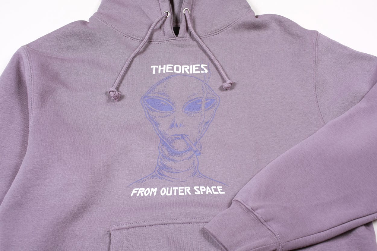 THEORIES OF ATLANTIS HOODIE Theories Outerspace Hoodie - Lavender