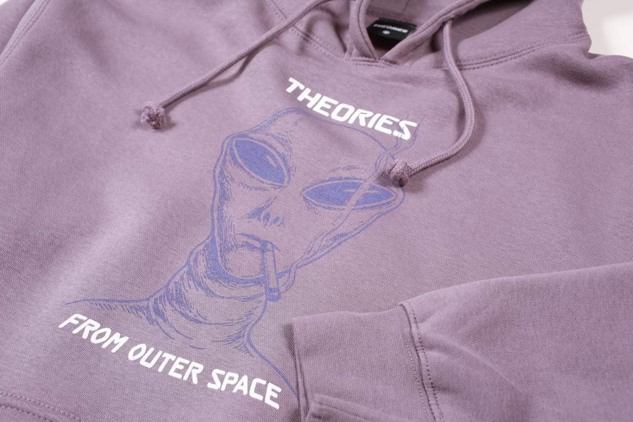 THEORIES OF ATLANTIS HOODIE Theories Outerspace Hoodie - Lavender