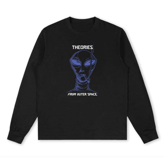 THEORIES OF ATLANTIS LONGSLEEVE TEE Theories Outerspace L/S Tee - Black