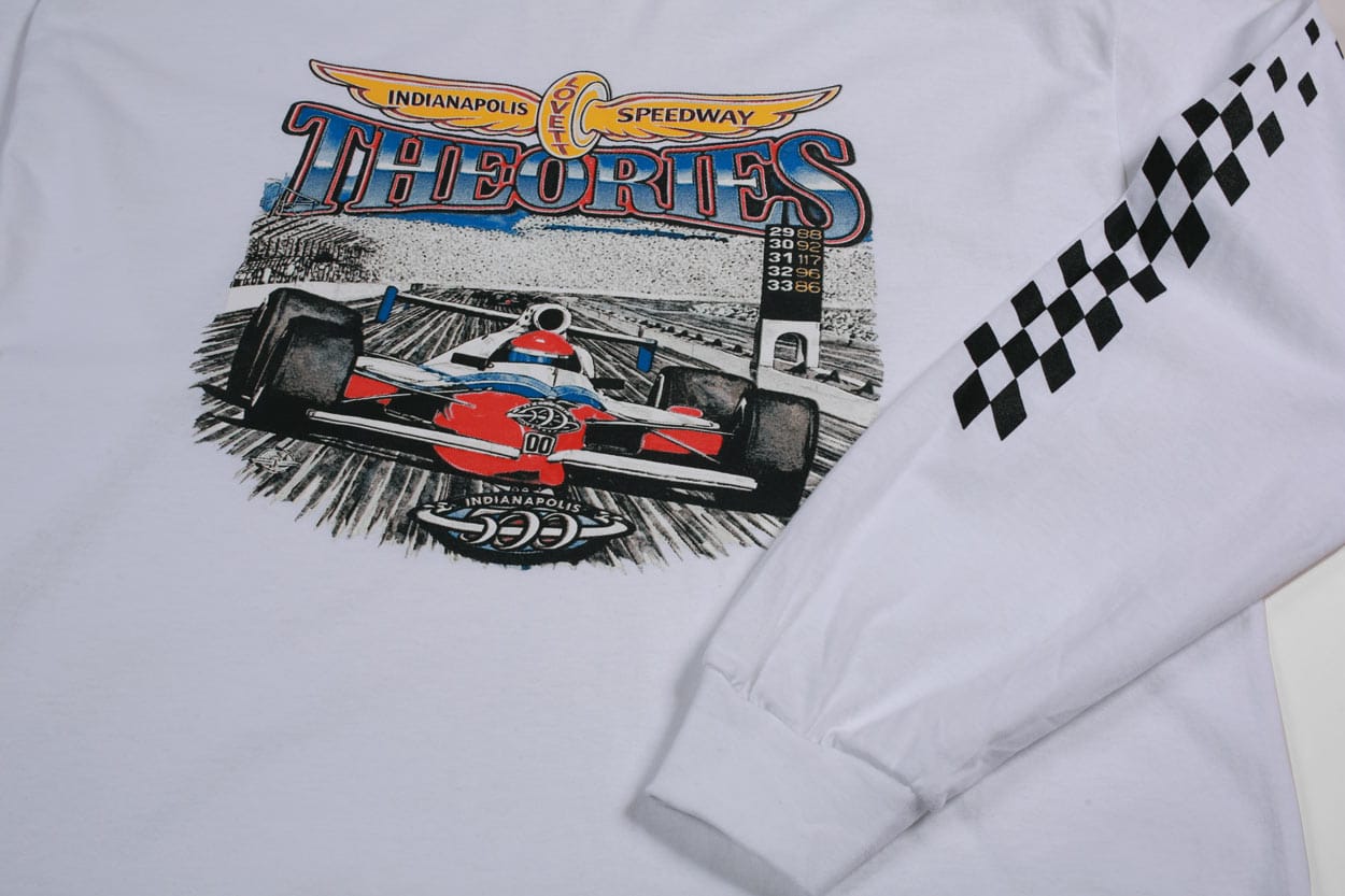 THEORIES OF ATLANTIS LONGSLEEVE TEE Theories Speedway L/S Tee - White