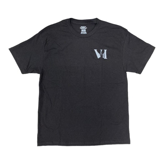 THEORIES OF ATLANTIS T-SHIRT L Theories Static VI Tune In Tee - Black