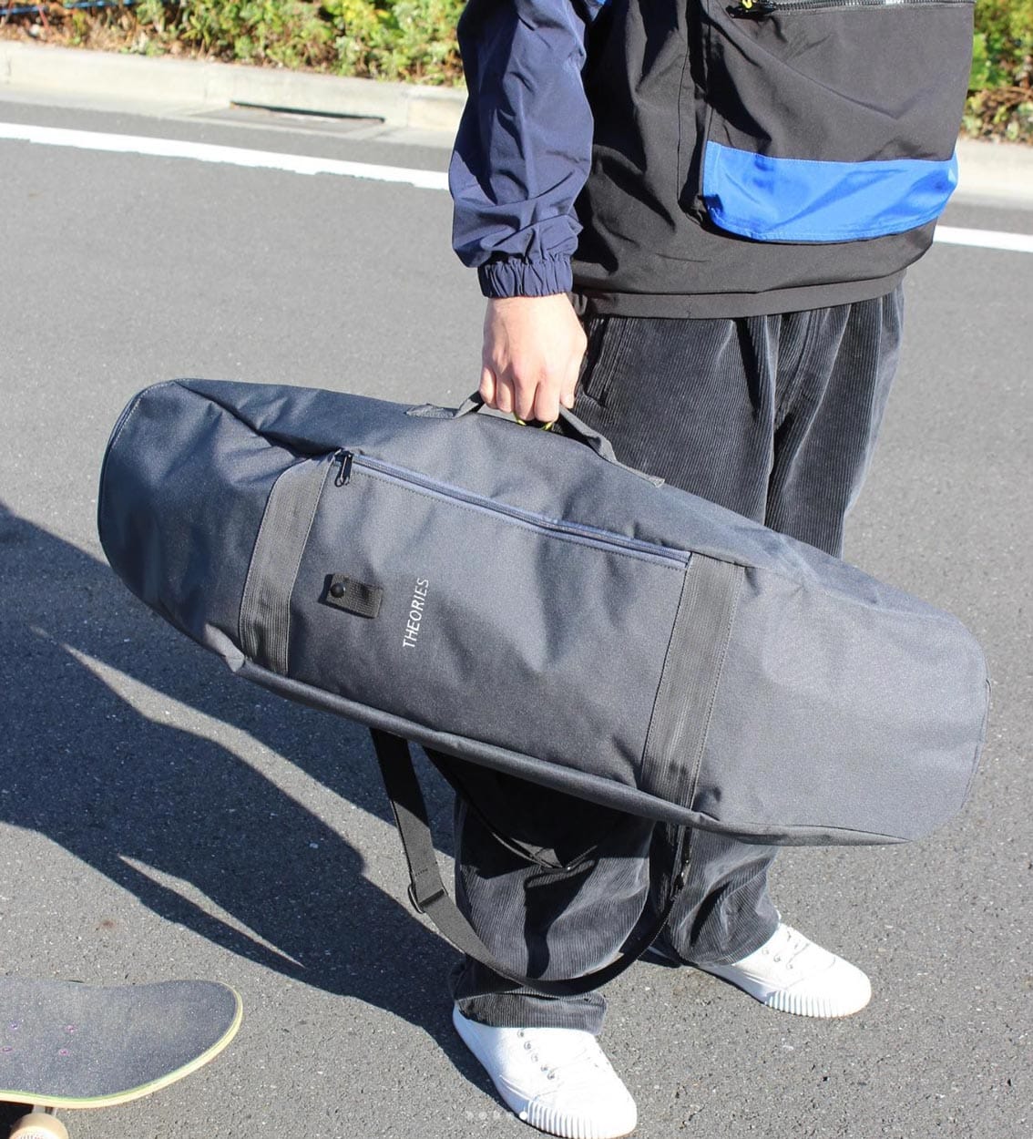 THEORIES OF ATLANTIS BAG Theories x Pitbull Propaganda 3 Way Backpack Duffel - Grey