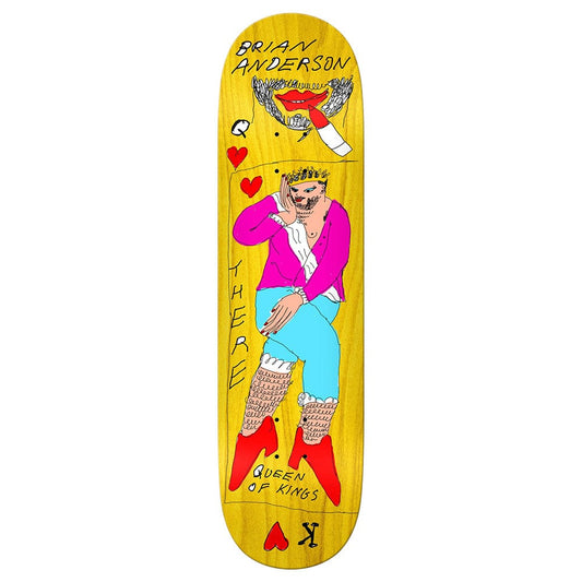 THERE SKATEBOARDS DECK 8.5 There Brian Anderson King Of Queens Deck - 8.5