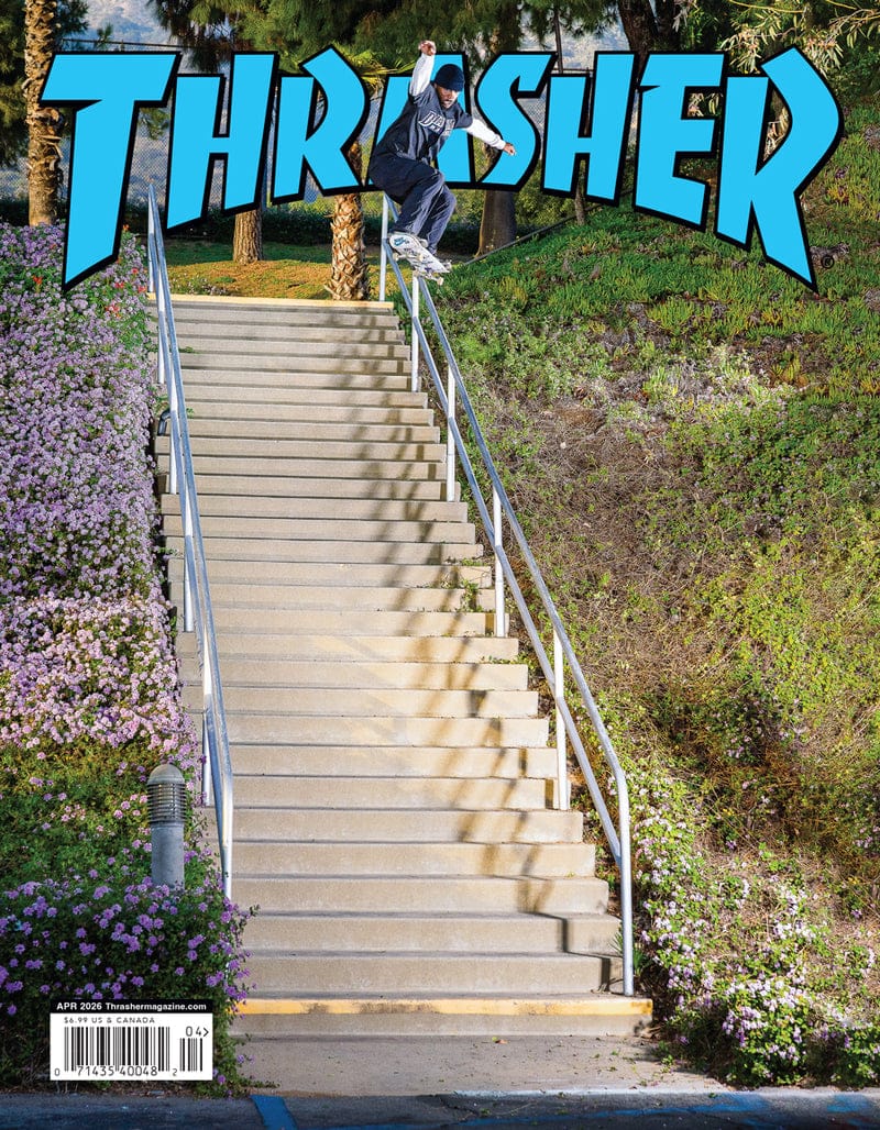 THRASHER BOOK / MAGAZINE Thrasher Magazine - April 2026