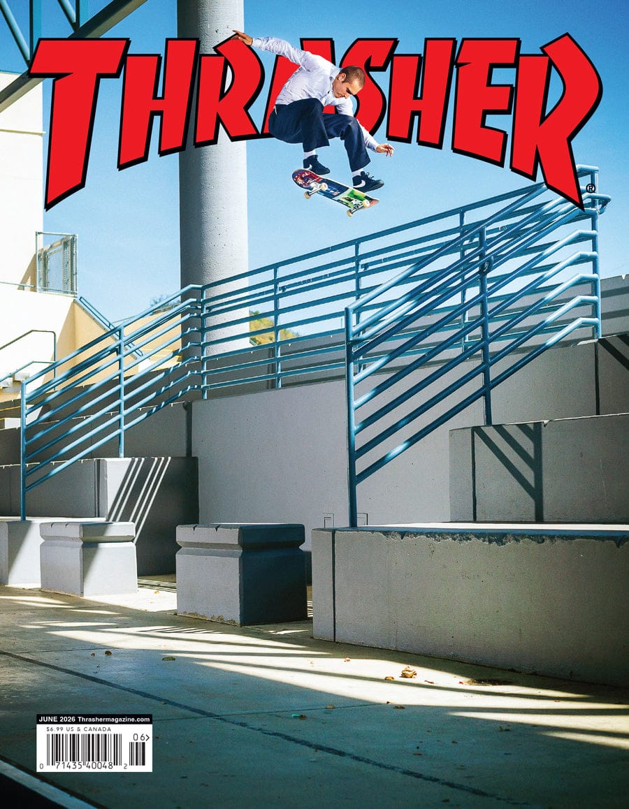 THRASHER BOOK / MAGAZINE Thrasher Magazine June 2026