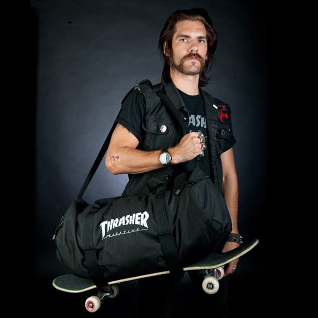 THRASHER BAG Thrasher Magazine Skatebag Duffel - Black