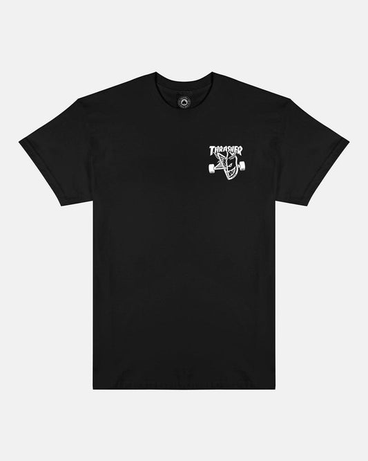 THRASHER T-SHIRT Thrasher Magazine x Spitfire Classic Swirl Tee - Black