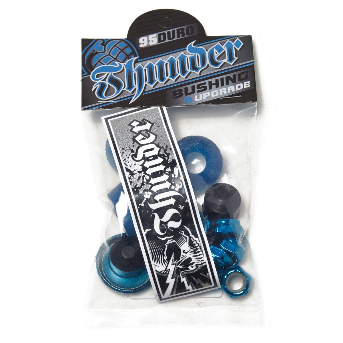 THUNDER BUSHING Thunder Premium Bushing Rebuild Kit - (95DU) Blue