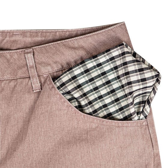 Time Scan PANTS Time Scan Relaxed Denim - Violet