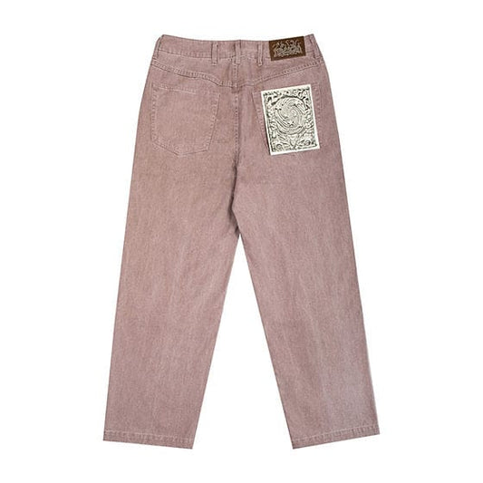 Time Scan PANTS Time Scan Relaxed Denim - Violet