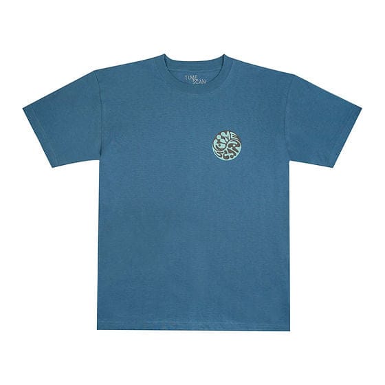 Time Scan T-SHIRT Time Scan Yin Yang Tee - Blue