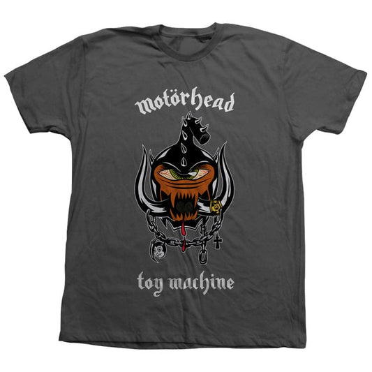 TOY MACHINE T-SHIRT Toy Machine Motorhead Tee - Charcoal