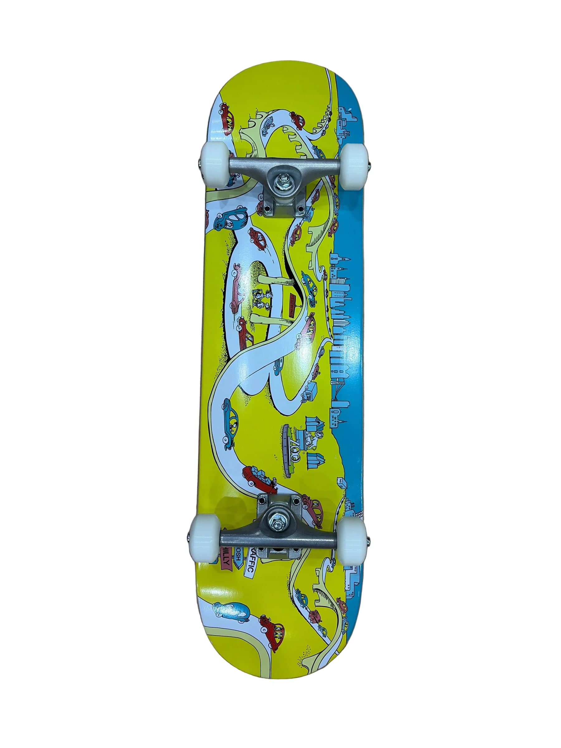 Traffic Skateboards COMPLETE SKATEBOARD 8.0 Traffic Places Youll Go Complete Skateboard - 8.0