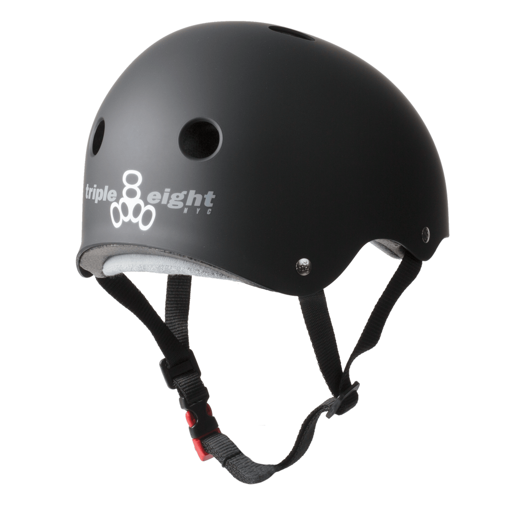 TRIPLE EIGHT HELMET Triple Eight Certified Sweatsaver Helmet - Black