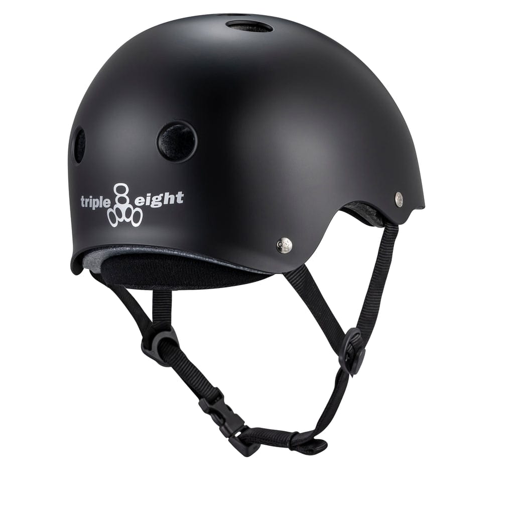 TRIPLE EIGHT HELMET Triple Eight Deep Cover Helmet - Black Matte