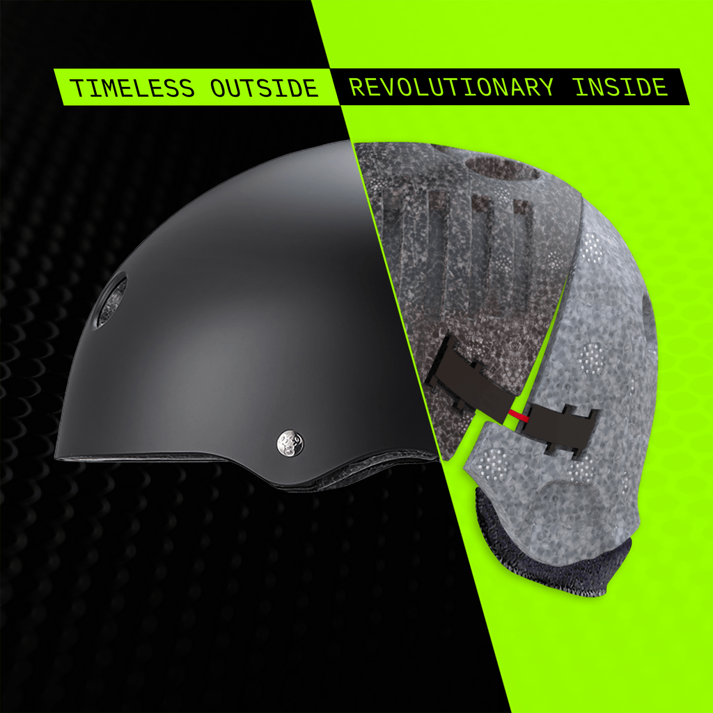 TRIPLE EIGHT HELMET Triple Eight Deep Cover Helmet - Black Matte