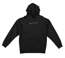UNITY SKATEBOARDS HOODIE Unity Skateboards Banners Hoodie - Black
