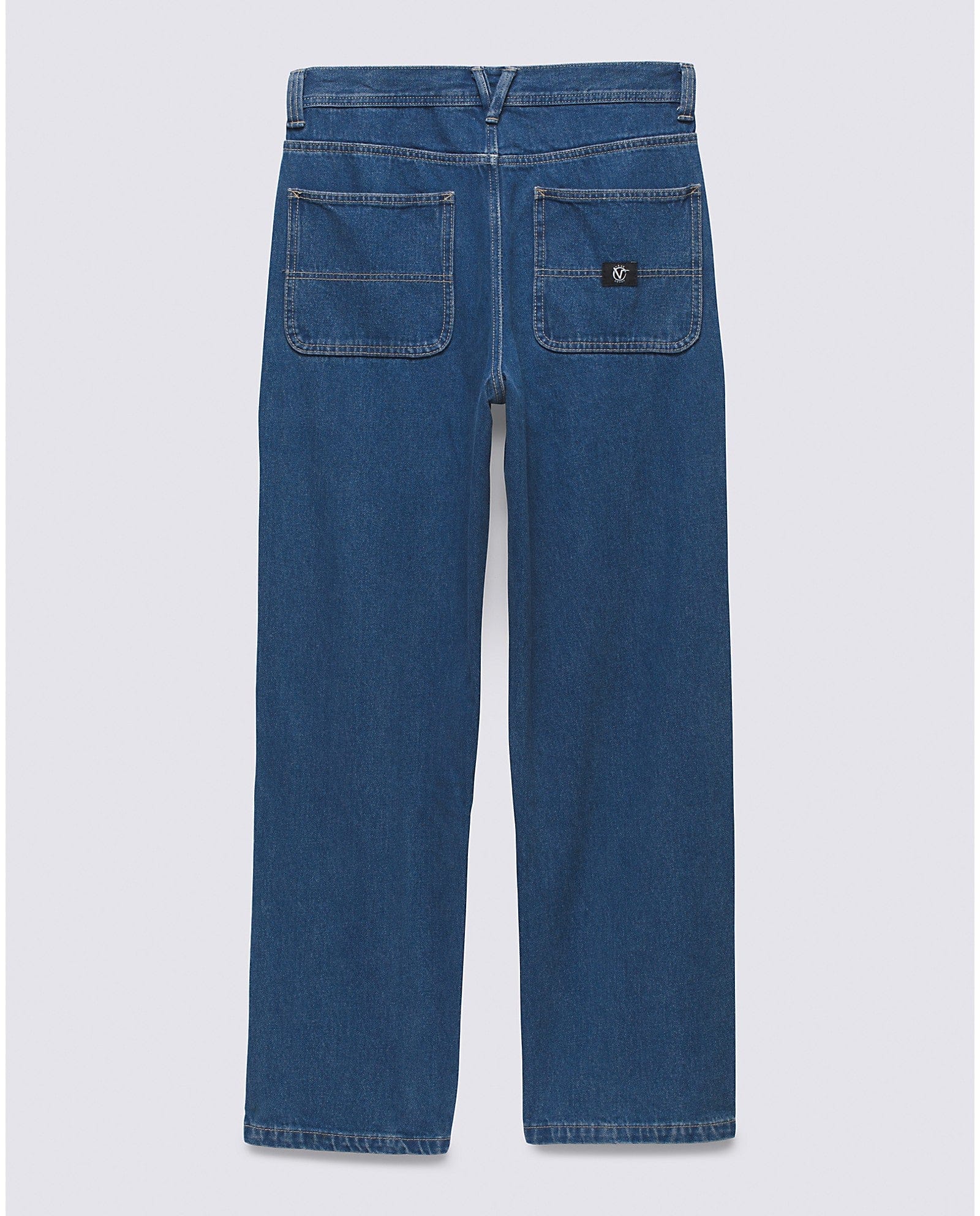 VANS PANTS Vans Rowan Drill Chore Loose Carpenter Denim Jeans - Indigo