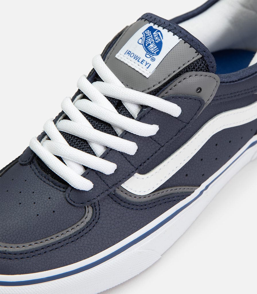 VANS SHOE VANS Vans Rowley - (25th Anniversary) Navy White