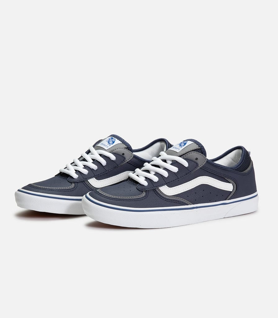 VANS SHOE VANS Vans Rowley - (25th Anniversary) Navy White