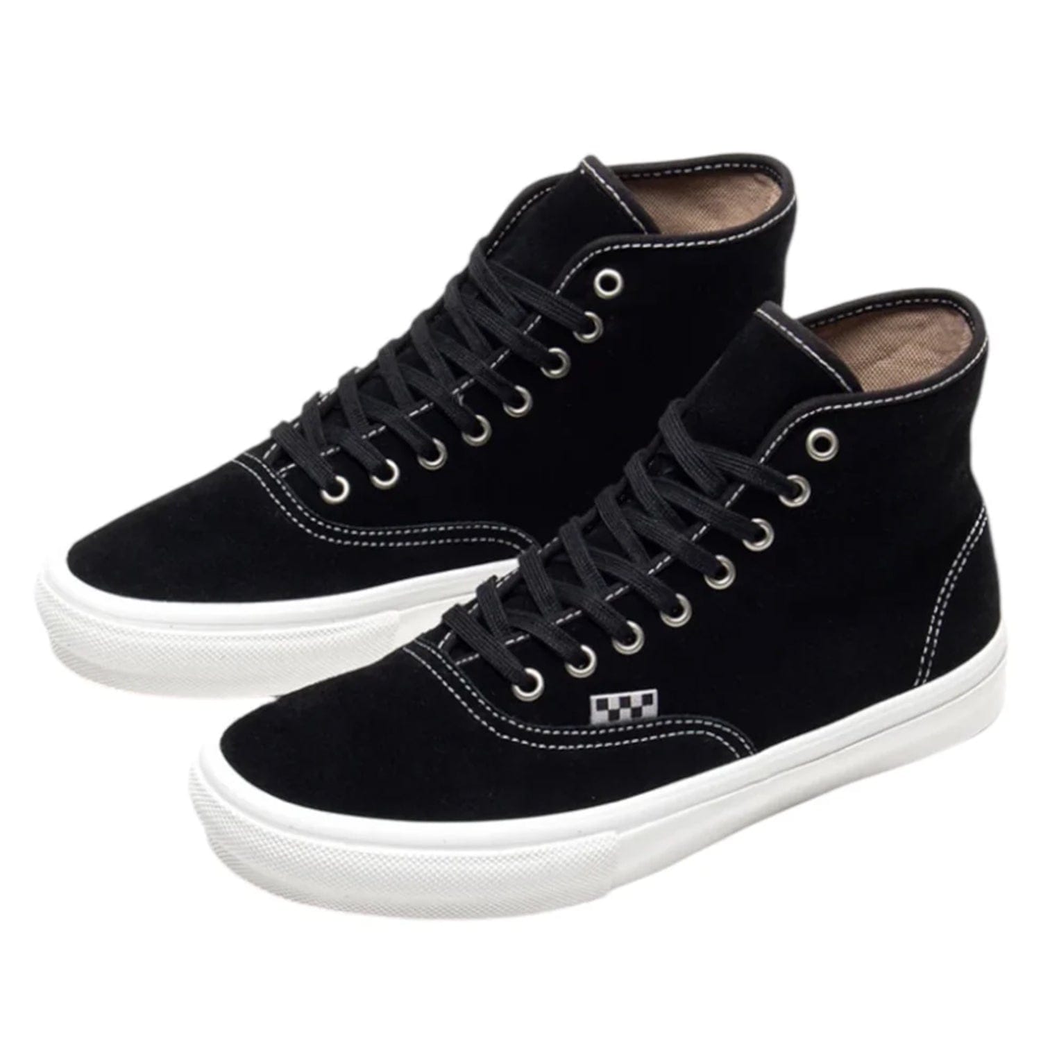 VANS SHOE VANS Vans Skate Authentic High - Black White